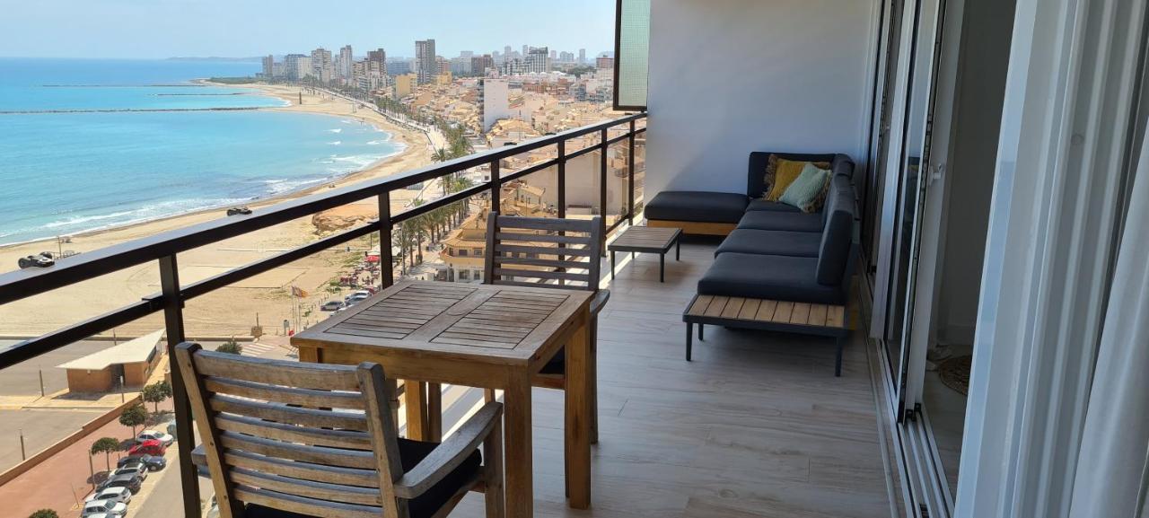 La Isleta Sea View Beach Apartment - Front Line El Campello Exterior foto
